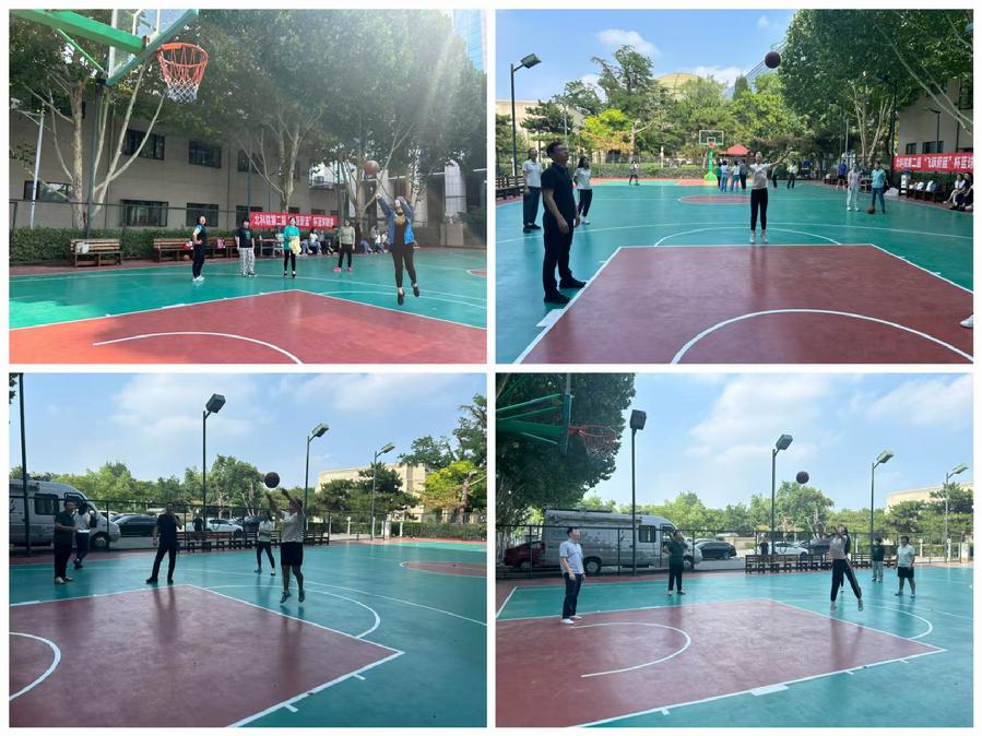 女子投篮精彩瞬间