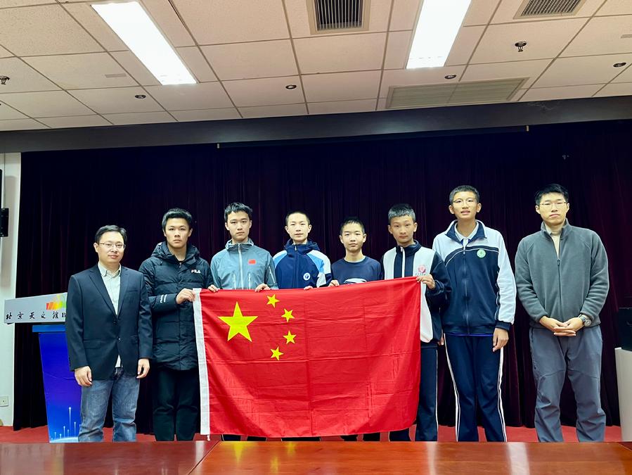 中国队赛后合影