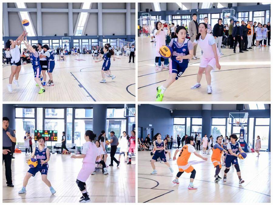 北科院女子篮球队比赛精彩瞬间