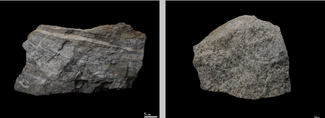 冯锐银矿（左）高纯石英矿（右）