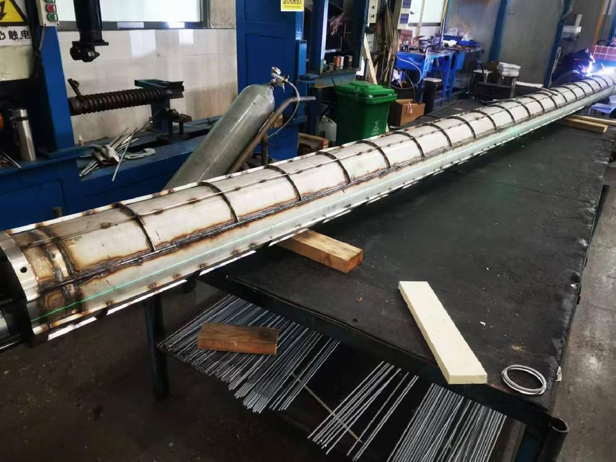 图5.全井下高效换热器