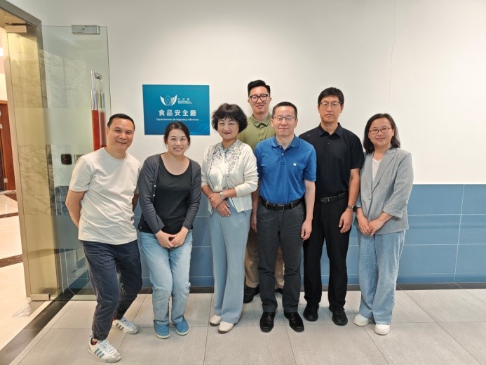 代表团到访澳门市政署食品安全厅