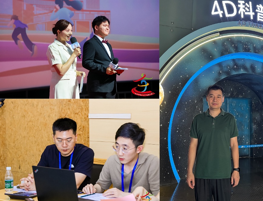 我院青年用热忱保障大赛每一环