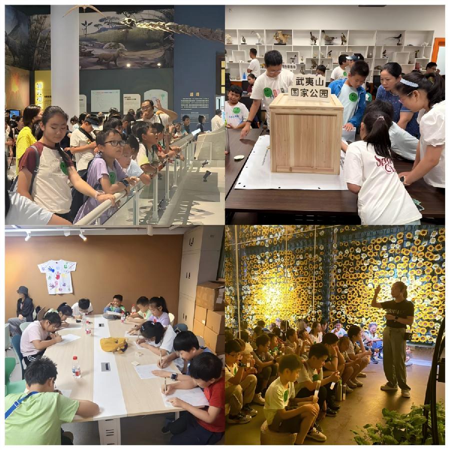 国家自然博物馆探索角科普活动、发光植物展厅参观等活动精彩瞬间