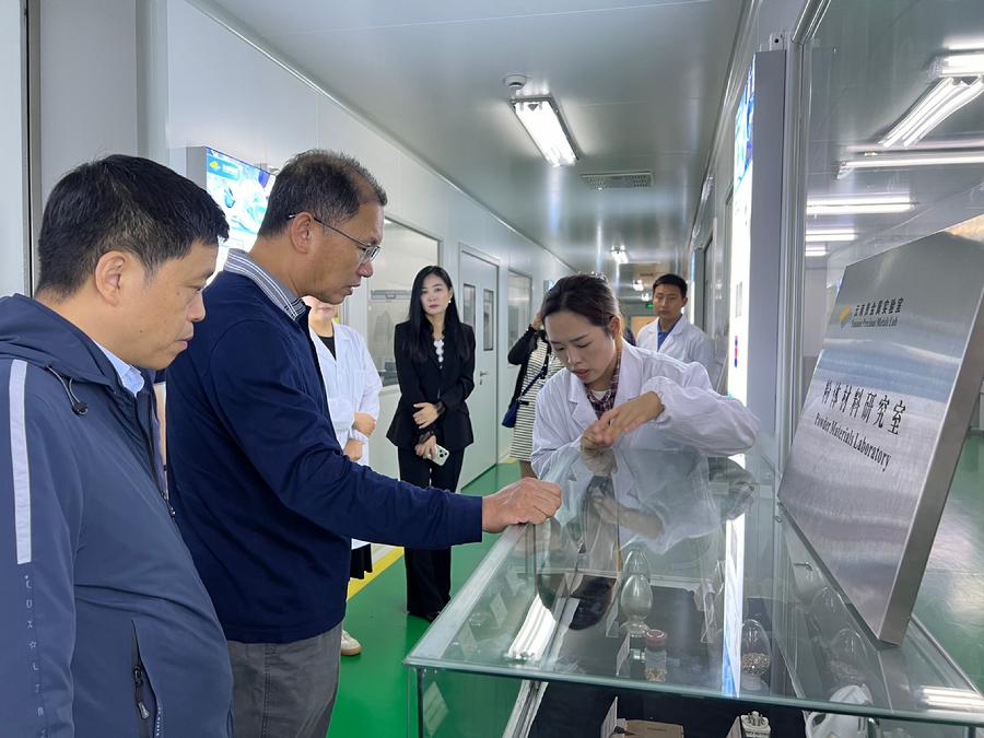 调研云南省贵金属新材料控股集团股份有限公司