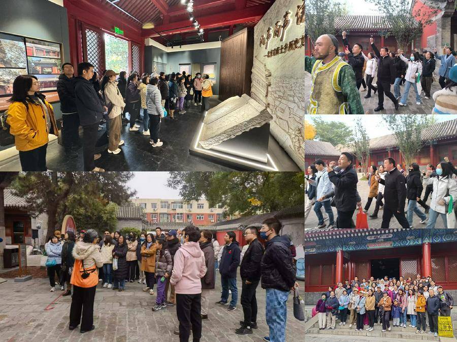 党员干部听讲解、观看导览剧