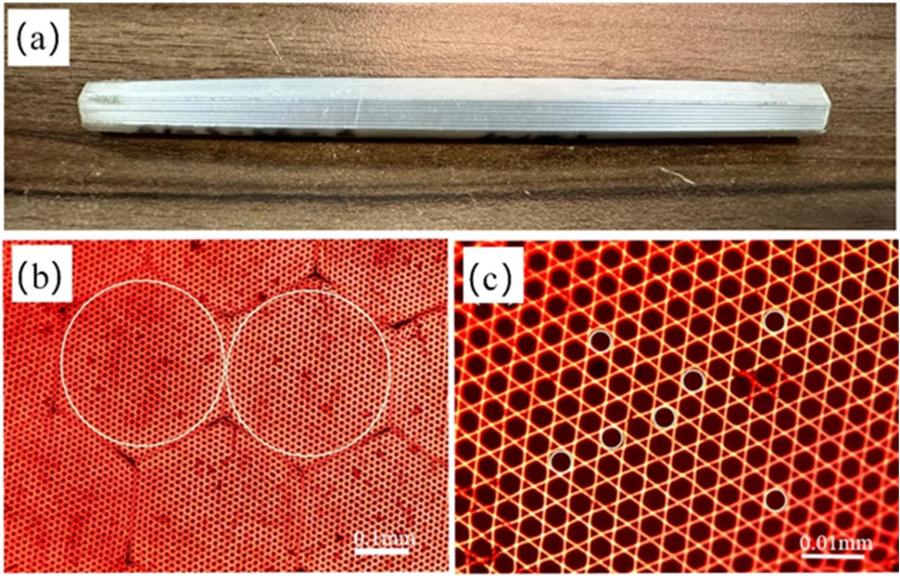 图1.多毛细管X光透镜